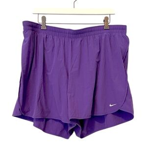 Nike Running Dri-Fit Purple Athletic Shorts